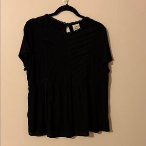 Elegant Black Women's Top